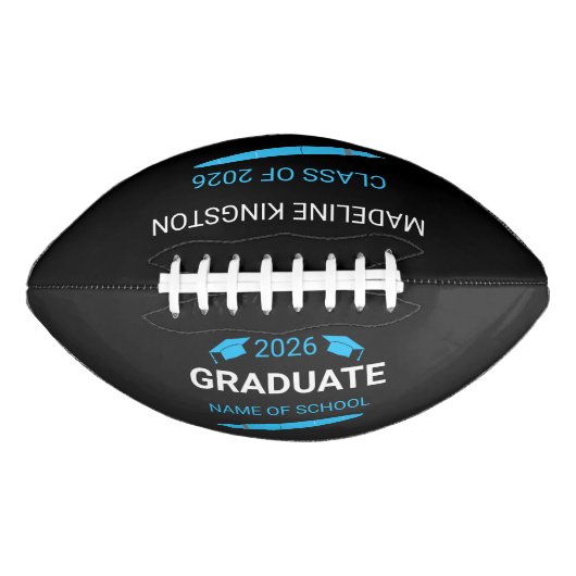 Custom College School Graduation 2026 Football (Vorderseite)
