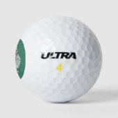 Custom Color Australia Karte Golfball (Logo)