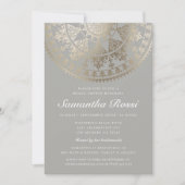 Custom Color Bridal Shower Einladungen Gold Foil (Vorderseite)