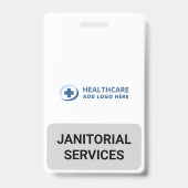 Custom Color Janitor Janitorial Services Companion Ausweis (Vorderseite)