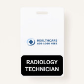 Custom Color Medical Role Radiology Tech Companion Ausweis (Vorderseite)