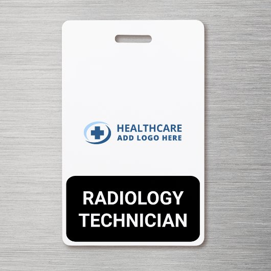 Custom Color Medical Role Radiology Tech Companion Ausweis