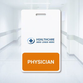 Custom Color Medical Role Recognition Companion Ausweis