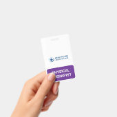 Custom Color PT Physical Therapist Companion Ausweis (Handheld)