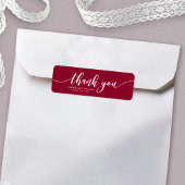 Custom Color Relax Script Danke Gastgeschenk Hochz