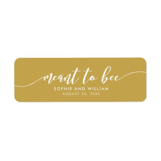 Custom Color Relax Script Meant to Bee Wedding (Vorne)