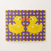 Custom Color, Rubber Duckies Puzzle (Horizontal)