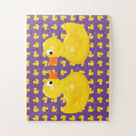 Custom Color, Rubber Duckies Puzzle