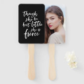 Custom Color Script Klein aber fierce Shakespeare Fächer (Vorne und Hinten)