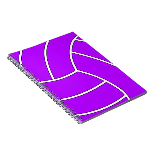 Custom Color Volleyball-Notebook Notizblock (Rechte Seite)