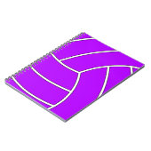 Custom Color Volleyball-Notebook Notizblock (Linke Seite)