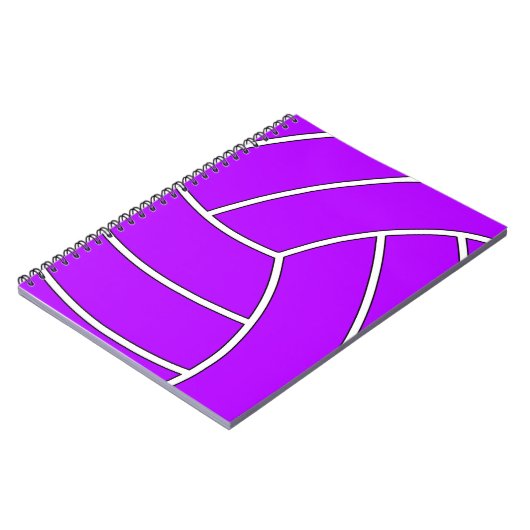 Custom Color Volleyball-Notebook Notizblock (Linke Seite)