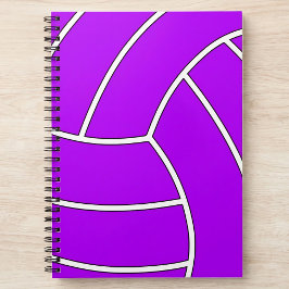 Custom Color Volleyball-Notebook Notizblock