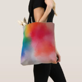 Custom Colorful Abstrakt Art Moderne Elegante Tasche (Von Nahem)