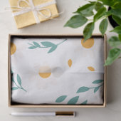 Custom Colorful Floral Pattern Wrapping Seidenpapier (Geschenk)