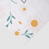 Custom Colorful Floral Pattern Wrapping Seidenpapier (Detail)