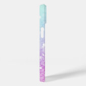 Custom Colorful Glitzer Iridescent Elegante Case-Mate iPhone Hülle (Rückseite / Rechts)