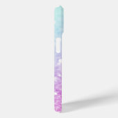 Custom Colorful Glitzer Iridescent Elegante Case-Mate iPhone Hülle (Rückseite / Rechts)