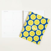Custom Colorful Lemon Fruchtprint Planer (Anzeige)