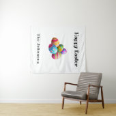 Custom Colorful Modern Egg Happy Oster Wandteppich (Beispiel (Horizontal))