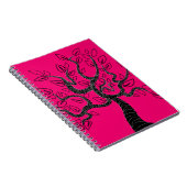 Custom Colors Notebook mit Tree of Life Art Notizblock (Rechte Seite)