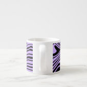 Custom Colors Waves Espresso Cup - Lila Espressotasse (Rückseite)