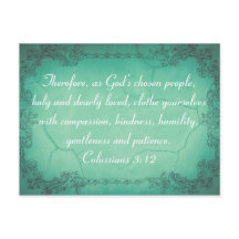 Custom Colossians 3:12 Kindness Bible Verse Vine