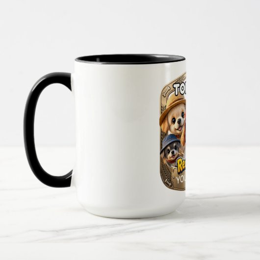 Custom Combo Mug, 15 oz Tasse (Links)
