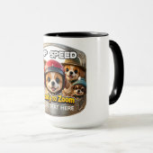 Custom Combo Mug, 15 oz Tasse (VorderseiteRechts)