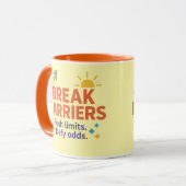 Custom Combo Mug – Personalize with Photos, Quotes Tasse (Vorderseite Links)