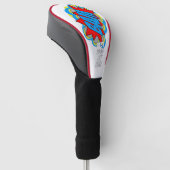 Custom Comic Book Pop Art Best Vater Par BAM Golf Headcover (angewinkelt)