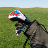 Custom Comic Book Pop Art Best Vater Par BAM Golf Headcover (In SItu)