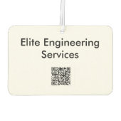 Custom Company Air Freshener Autolufterfrischer (Rückseite)