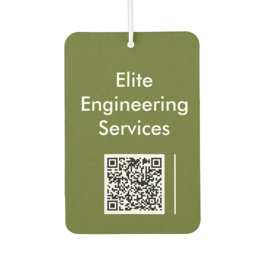 Custom Company Air Freshener Autolufterfrischer (Vorderseite)