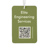 Custom Company Air Freshener Autolufterfrischer (Rückseite)