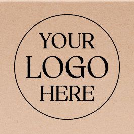 Custom Company Business Logo Branded Gummistempel