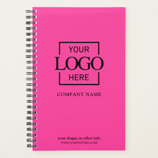 Custom Company Business Logo Promotional Branding Planer (Vorderseite)