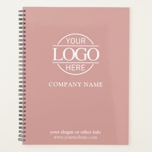 Custom Company Business Logo Promotional Branding Planer (Vorderseite)