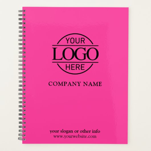 Custom Company Business Logo Promotional Branding Planer (Vorderseite)