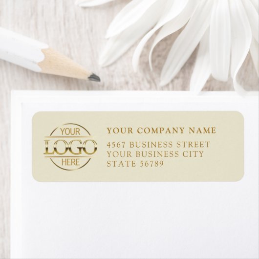 Custom Company Business Logo Return Address (Insitu)
