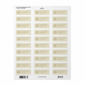 Custom Company Business Logo Return Address (Vorne)
