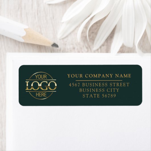 Custom Company Business Logo Return Address (Insitu)