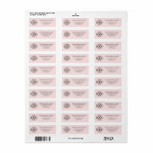 Custom Company Business Logo Return Address (Vorne)