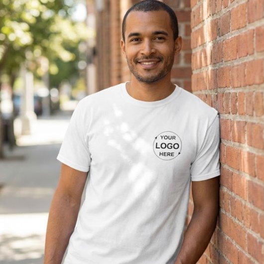 Custom Company Business Logo T-Shirt