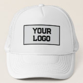 Custom Company Business Logo Trucker Hat Truckerkappe (Vorderseite)