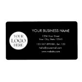 Custom Company Logo Business Shipping Address (Vorne)