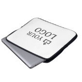 Custom Company Logo Laptopschutzhülle (Vorne Knopf)