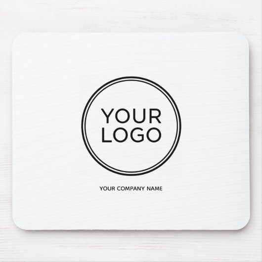 Custom Company Logo | Modern Minimalist Mousepad (Vorne)