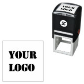 Custom Company Logo Self-inking Stamp Example Permastempel (Beispiel)