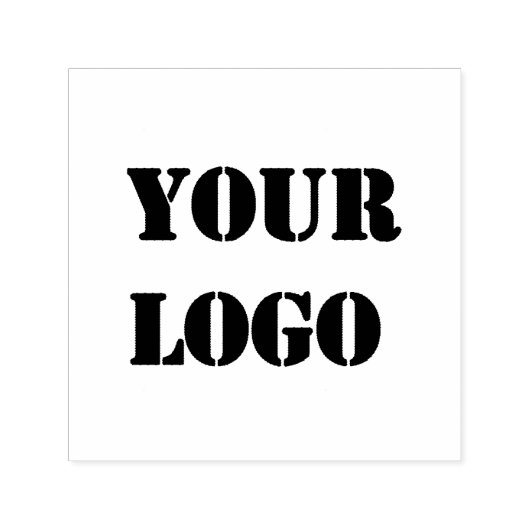 Custom Company Logo Self-inking Stamp Example Permastempel (Design)